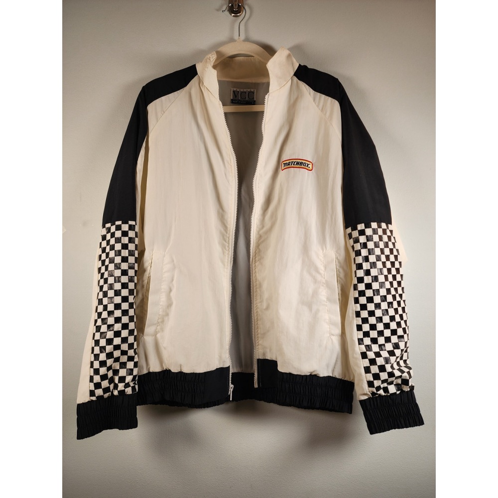 Vintage 90s Matchbox Team Racing Jacket - VCC Custom Classics - Made in USA L